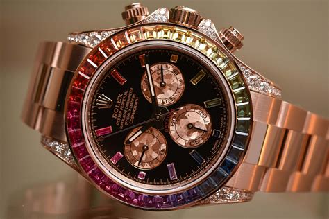 fake rolex rainbow watch|rolex rainbow chronograph.